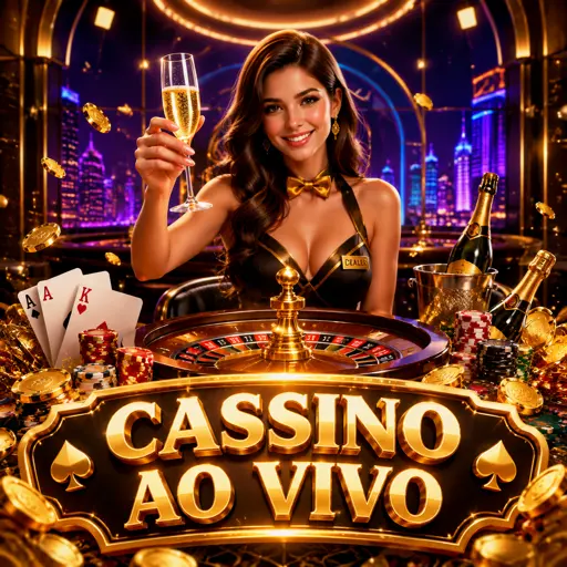 Crupiê profissional comandando uma mesa de cassino ao vivo em estúdio com transmissão em Full HD