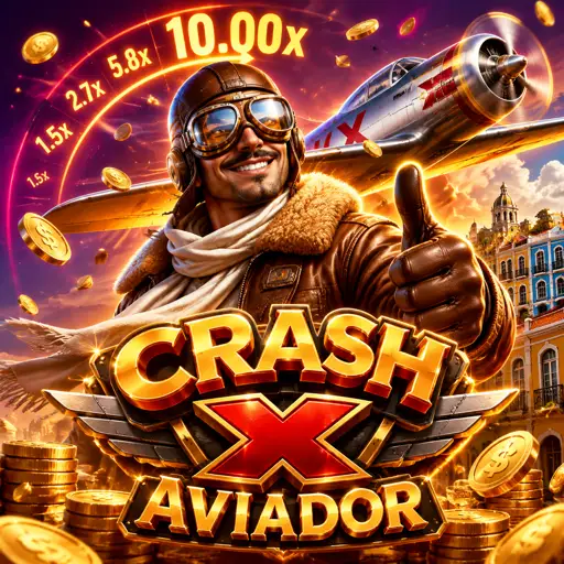 Capa do jogo de foguete com multiplicador em alta