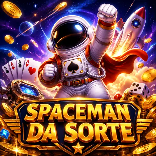 Capa do jogo Spaceman da Pragmatic Play com astronauta e multiplicador